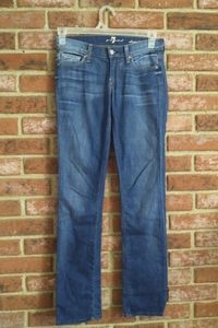 7 for all man kind straight leg jeans